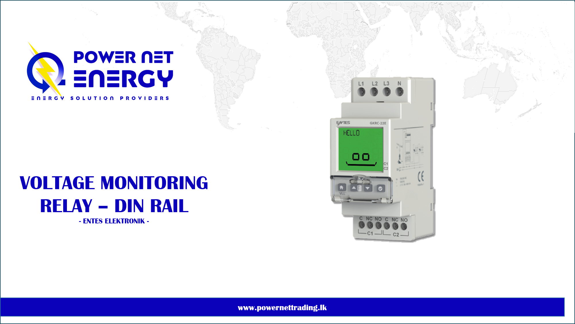 ENTES GKRC Series Voltage Monitoring relay